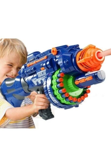 Blaze Storm Soft Bullet Automatic Gun - Multicolour