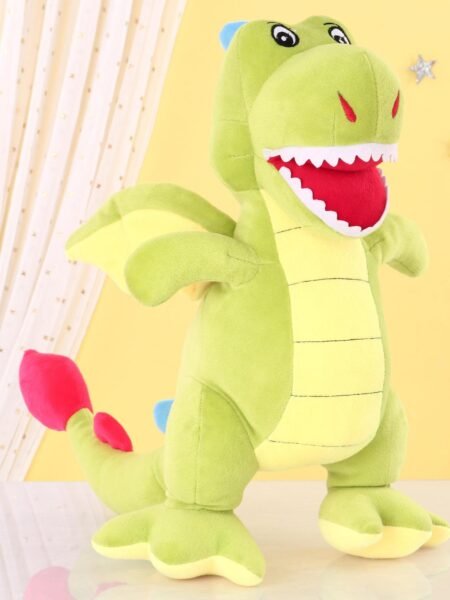 Zoe Dinosaur Soft Toy Green - Height 40 cm