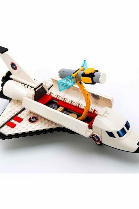 Yamama Space Shuttle Building Blocks Set Off White - 297 Pieces